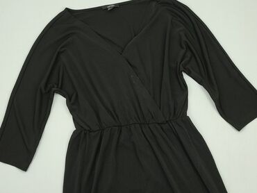 czarna rozkloszowana sukienki na wesele: Sukienka, M, Esmara, stan - Bardzo dobry