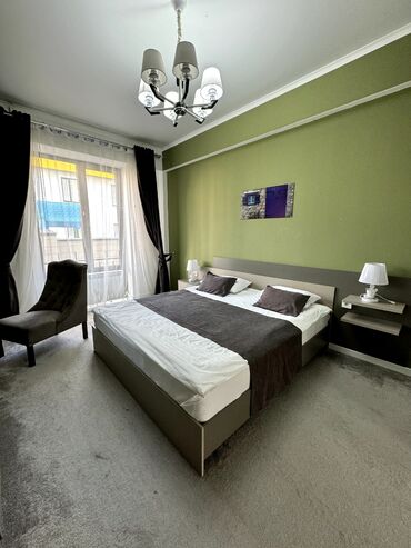 Долгосрочная аренда комнат: 80 м², С мебелью — 3