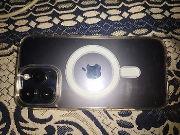apple studio: IPhone 14 Pro Max, Б/у, 256 ГБ, Deep Purple, Чехол, Кабель, Зарядное устройство, 80 % — 1
