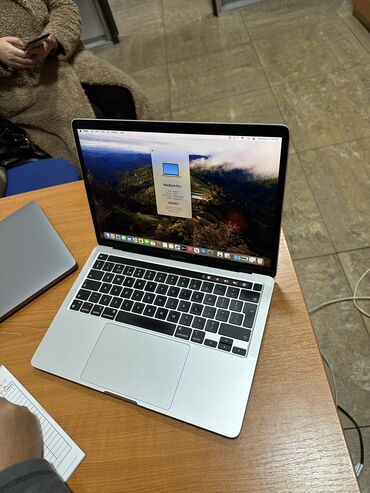 ноутбук м1: Ноутбук, Apple, 16 ГБ ОЗУ, Apple M1 Pro, Б/у, Для работы, учебы, память SSD