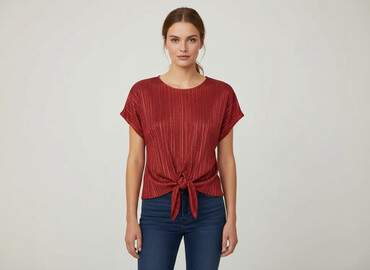 ubrania plus size tanio: F&F, Жіноча блуза, розмір M