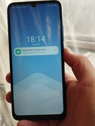телефон 4000: Xiaomi, Redmi 9A, Б/у, 32 ГБ, цвет - Синий