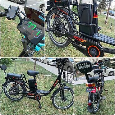 İki neferlik elektrikli velosiped 800 azn. az sürülüb Manlima