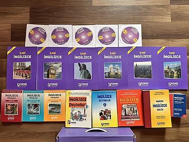 cd disk: Məhsul: FONO İleri İngilizce Seti (B1–B2 səviyyəsi) Tərkib: - 6 ədəd — 2