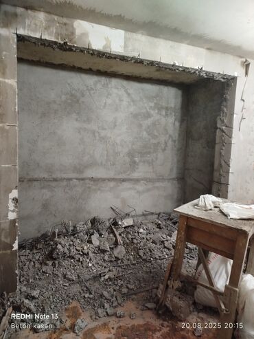 Beton işləri: Beton kəsmə beton deşmə xidməti Karot - HILTI DD 200 / 350 ilə 25 ° — 17