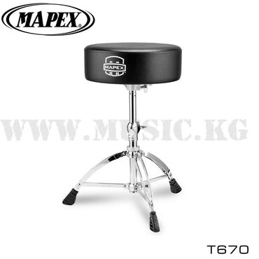 ударные музыкальные инструменты: Стул для барабанщика Mapex T670 MAPEX - это компания, которая