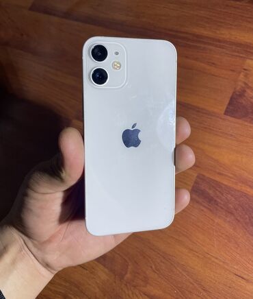 iphone 7 128: IPhone 12 mini, Колдонулган, 128 ГБ, Ак, Каптама, 78 %