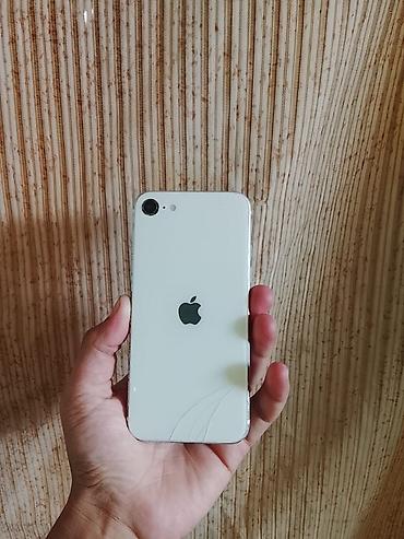 honor ucuz: IPhone SE 2020, 128 GB, Ağ, Qırıq — 1