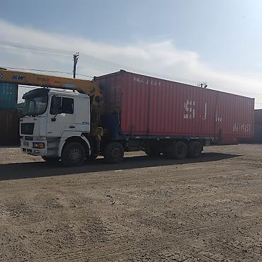 Услуги автокрана-манипулятора для перевозки и погрузки контейнеров - at lalafo.kg Услуги автокрана-манипулятора для перевозки и погрузки контейнеров -