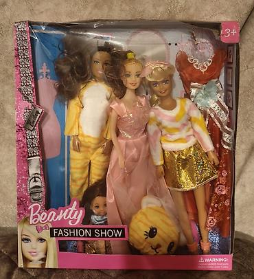 oyuncaqlar qiz ucun: Beanty “Fashion Show” dəsti – 3+ yaş üçün Məzmun: - 3 ədəd maneken — 1