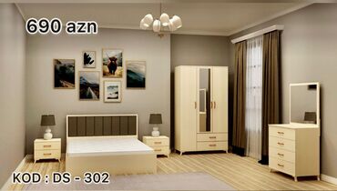 Yataq otağı dəstləri: İkinəfərlik çarpayı, Komod, Dolab, 2 tumba, Rusiya, Yeni -da lalafo.az — 6 Yataq otağı dəstləri: İkinəfərlik çarpayı, Komod, Dolab, 2 tumba, Rusiya, Yeni — 6