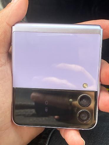 samsung tab s9 fe: Samsung Galaxy Z Flip 5, 512 GB, rəng - Bənövşəyi — 1