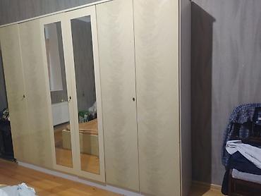 demir krafat: Yataq dəsti satılır. Dəstə geniş 6 qapılı paltar şkafı və ikinəfərlik — 1