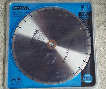ош скупка: Диск для резки асфальта Germa оригинал Д.400 400×4.0/2.?50мм # — 1