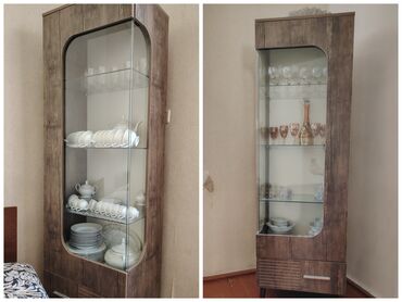 metbex mebel islenmis: Распашной, 1 дверь Прямой шкаф, Горка