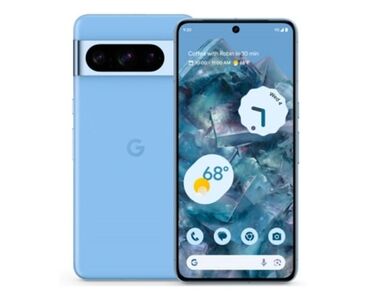 микрофон асмр: Google Pixel 8 Pro, Б/у, 128 ГБ, цвет - Голубой, 1 SIM, eSIM