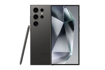 телефоны б у: Samsung Galaxy S24 Ultra, Новый, 256 ГБ, цвет - Черный, 1 SIM, eSIM