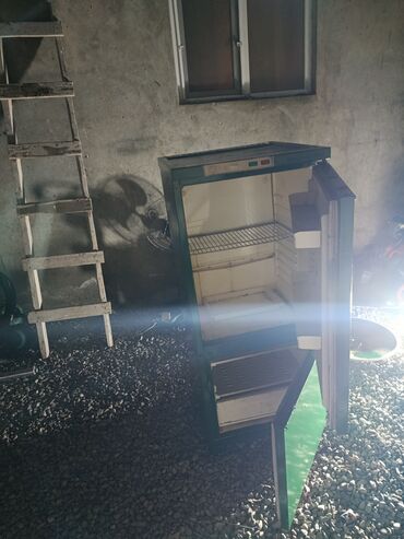 Soyuducular: Yaşıl rəngdə iki qapılı soyuducu - Tip: məişət soyuducusu, iki — 6