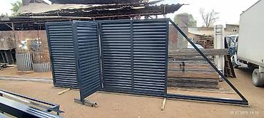 Распашные ворота: Металлические, Механические, Другой бренд, Для частного дома, Для склада, Для контейнера, Бронированные, Оптом, Новый, Бесплатная установка — 11