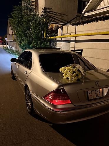 mersedes e class: Mercedes-Benz S-Class: 2002 г., Автомат, Седан — 1