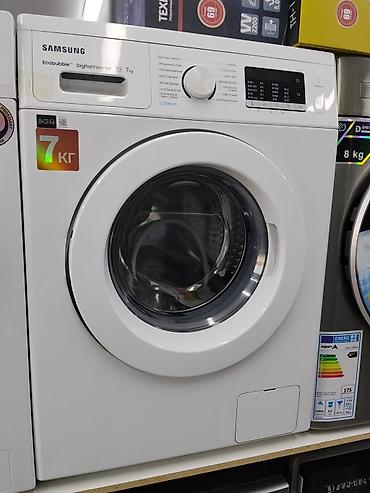 Стиральная машина Samsung с фронтальной загрузкой, загрузка 7 кг at lalafo.kg Стиральная машина Samsung с фронтальной загрузкой, загрузка 7 кг