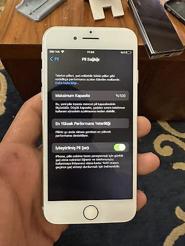 Apple iPhone: IPhone 7, 32 GB, Gümüşü, Barmaq izi — 3