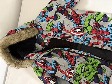 Dečja zimska jakna George – Marvel motivi (Spider‑Man, Hulk, Captain