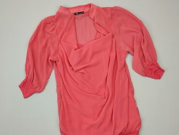 różowe satynowe bluzki: Bluzka Damska, L, stan - Dobry