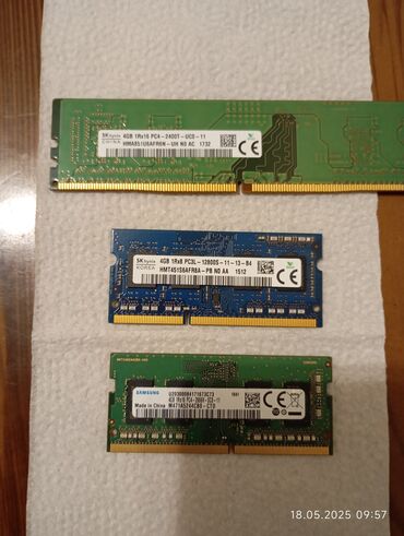 Operativ yaddaş (RAM): Operativ yaddaş (RAM) Hynix, 4 GB, 2400 Mhz, DDR4, PC üçün