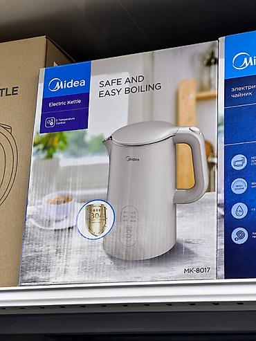 Электрический чайник Midea MK-8017 - Безопасное и простое кипячение