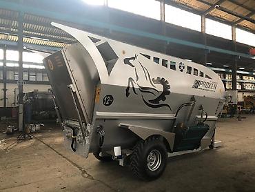 kotanlar traktor: Yem qarışdıran paylayan. 12 kub tutumlu. Türkiyənin çox keyfiyyətli — 3