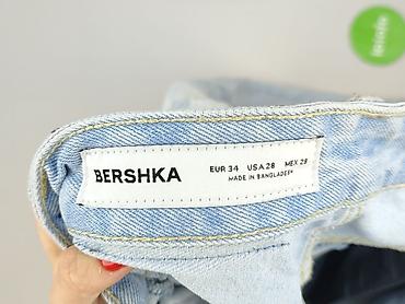 mom jeans plus size: Bershka, Jeansy damskie, rozmiar XS — 4