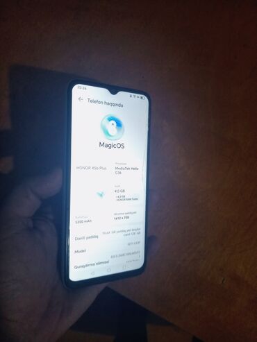 xiomi civi 1: Honor X5b Plus, 128 GB, rəng - Göy, İki sim kartlı