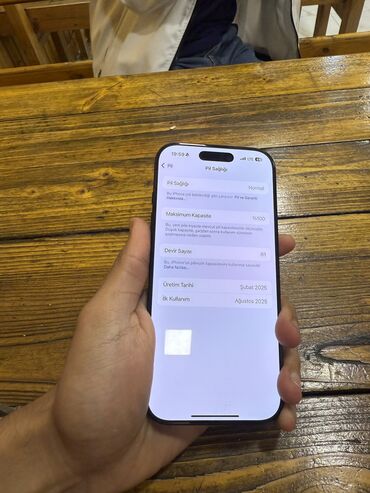 iphone 13 pro ekranı: IPhone 16 Pro, 128 GB, Black Titanium, Face ID