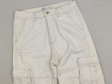 czarne jeansy męskie reserved: Bershka, Men's trousers, size M