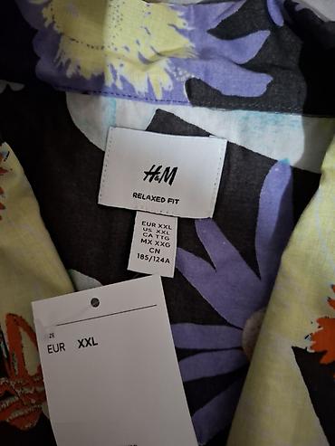 Kişi geyimləri: Köynək, H&M, XL — 10