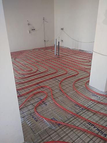 Отопление: Теплый пол, Демонтаж отопления, Замена отопительных приборов Гарантия, Бесплатный выезд, Бесплатная консультация Больше 6 лет опыта — 13