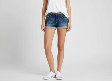 krótkie spodenki poszarpane: H&M Divided, Szorty damskie, rozmiar S