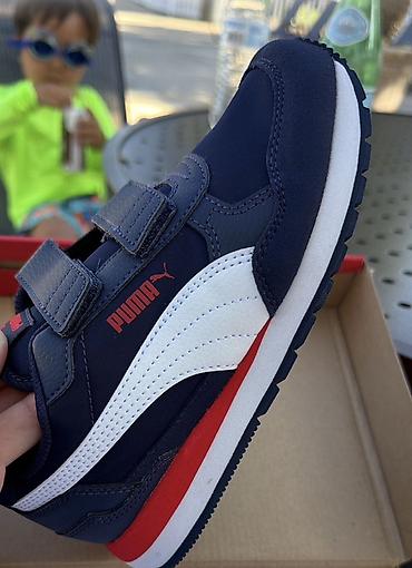 Детская обувь: Детские кроссовки оригинал Puma St Runner Hook and Loop (унисекс) — 2