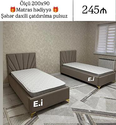 divan 2 ci el: Yeni, Təknəfərlik çarpayı — 1