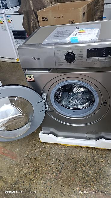 washing machine: Стиральная машина автомат, Новый, Midea, До 8 кг, Фронтальная, Оптом — 10