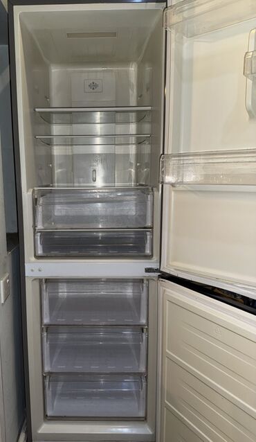 soyuducu təmiri: İşlənmiş 2 qapılı Hoffman Soyuducu Satılır, rəng - Qara, Təkərli