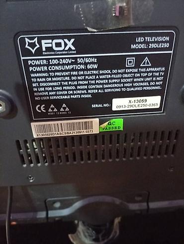 Televizori: FOX LED televizor 29DLE250 - Dijagonala: 29 inča (73cm) — 3