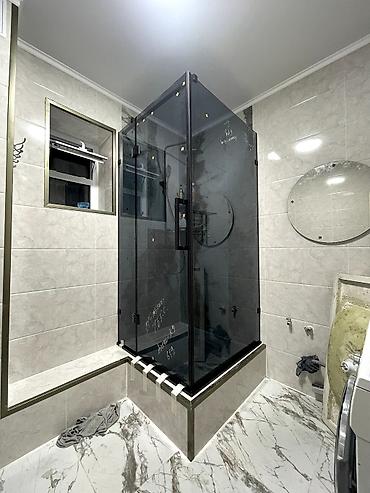 Душевые перегородки и ограждения: Душевые кабины в Бишкеке душевая перегородка стеклянные — 8