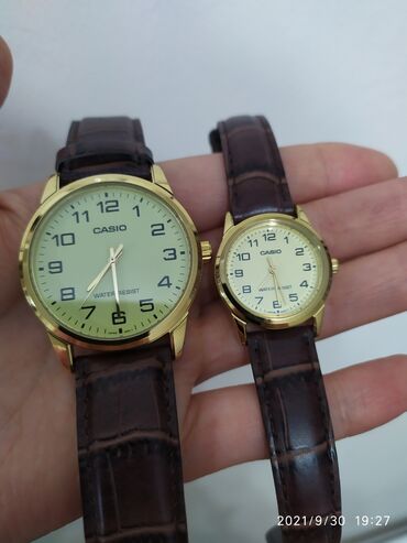 советские золотые часы: Парные модели часов! Фирма Casio. Механизм-японский, кварцевые