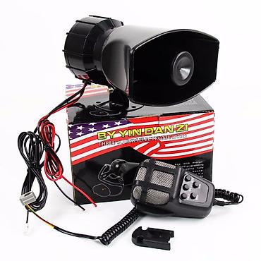 globber 4 in 1: Veći Megafon 100w
 radi na 12V — 3