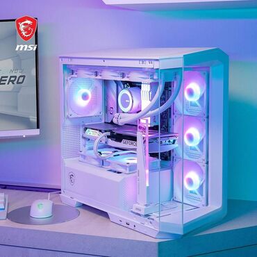 pc gaming: Korpus MSI, rəng - Ağ, Yeni