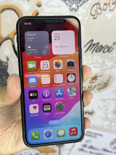 Телефоны, планшеты: IPhone 11 Pro, Б/у, 256 ГБ, Черный, 100 %