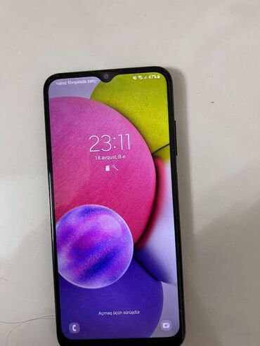 samsung galaxy a03: Samsung Galaxy A03, 64 GB, rəng - Qara