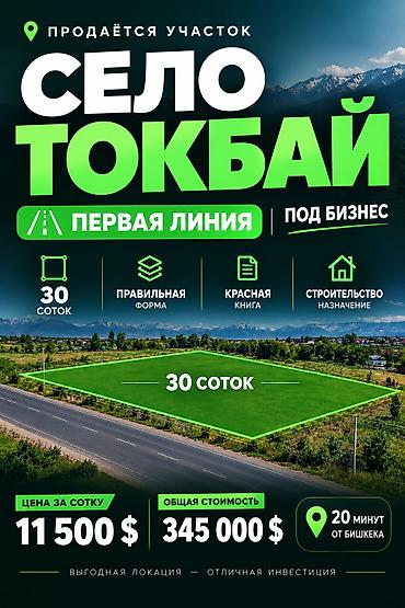 кыймылсыз мулк базар: 30 соток, Бизнес үчүн, Кызыл китеп — 1